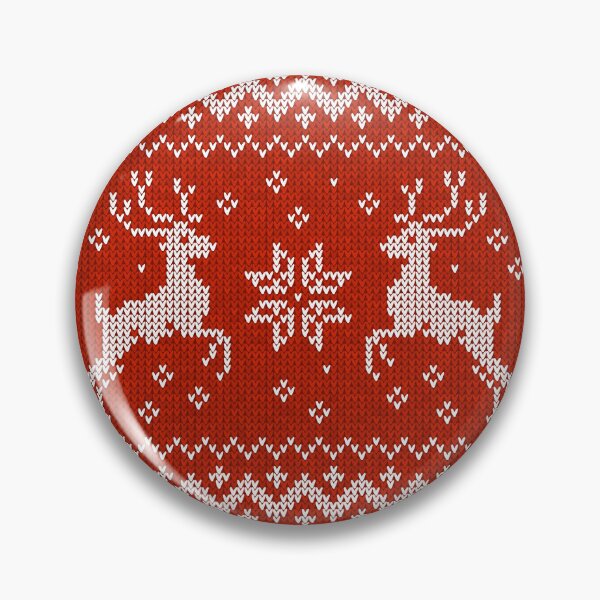 Item preview, Red sweater with deers designed and sold by Art of Sun.