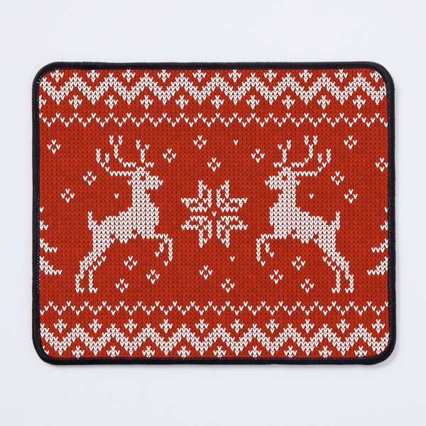 Item preview, Red sweater with deers designed and sold by Art of Sun.