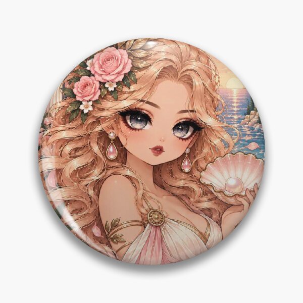 Item preview, Gothic Chibi Goddess Aphrodite designed and sold by Alcyone-Blue.