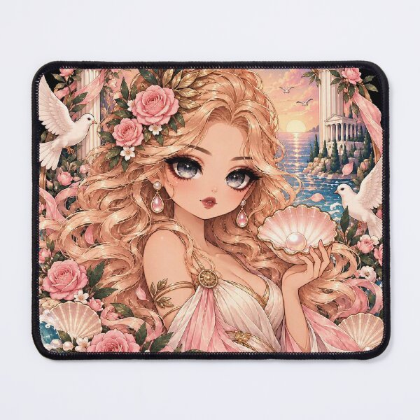 Item preview, Gothic Chibi Goddess Aphrodite designed and sold by Alcyone-Blue.