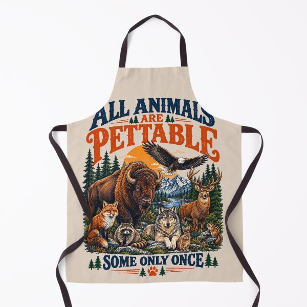 Item preview, All Animals Are Pettable Once designed and sold by TeeARTHY.