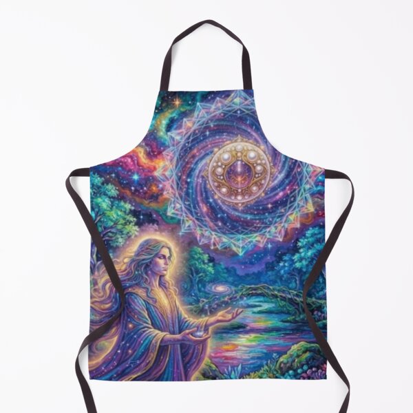 Item preview, Magical Forest and Cosmic Energy: The Union of Consciousness designed and sold by SodhaIqbalKasam.