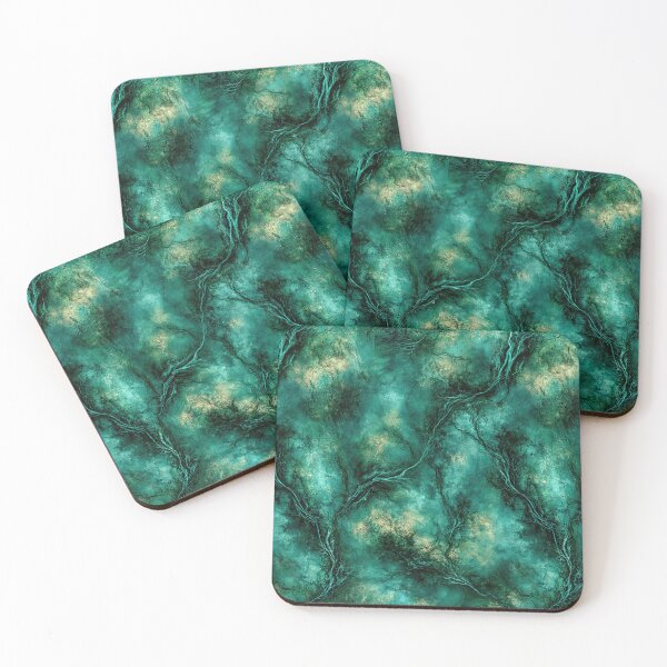 Item preview, Emerald Green Mineral Fibrous Texture Art designed and sold by Piotrek0001.