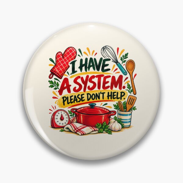 Item preview, I Have a System Please Don’t Help – Funny Cooking Apron designed and sold by astersgraphics.
