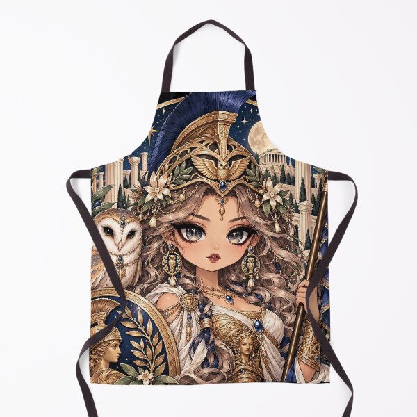 Item preview, Gothic Chibi Goddess Athena designed and sold by Alcyone-Blue.