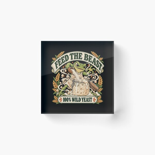 Item preview, Retro 90s Manga Sourdough Baker Feed The Beast Wild Yeast Graphic  Description: designed and sold by lamiarte.