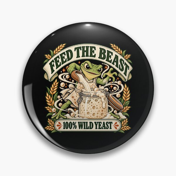Item preview, Retro 90s Manga Sourdough Baker Feed The Beast Wild Yeast Graphic  Description: designed and sold by lamiarte.