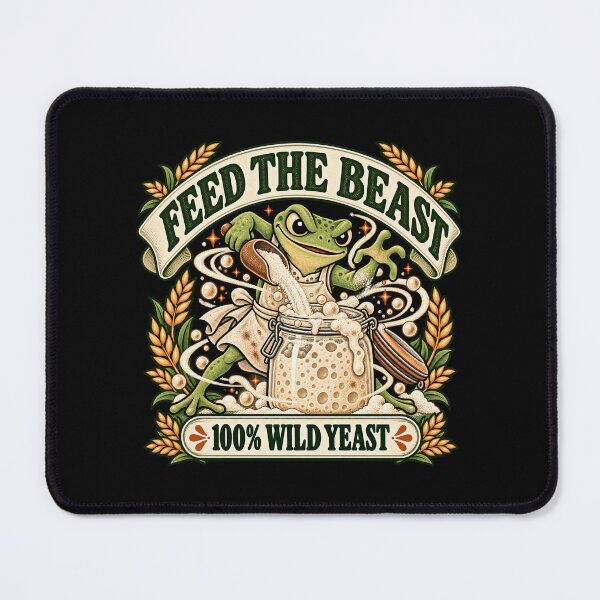 Item preview, Retro 90s Manga Sourdough Baker Feed The Beast Wild Yeast Graphic Description: designed and sold by lamiarte.