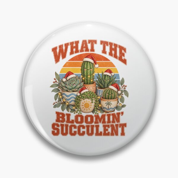 Item preview, What the Bloomin' Succulent Funny Xmas Plants Christmas Auatralia designed and sold by Yellowriversss.