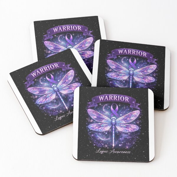 Item preview, Warrior - Lupus Awareness Dragonfly designed and sold by MysticOzzy.