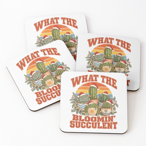 Item preview, What the Bloomin' Succulent Funny Xmas Plants Christmas Auatralia designed and sold by Yellowriversss.