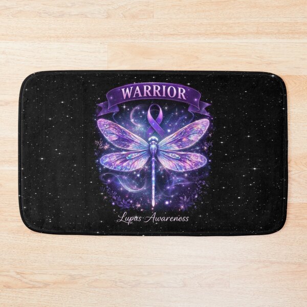 Item preview, Warrior - Lupus Awareness Dragonfly designed and sold by MysticOzzy.