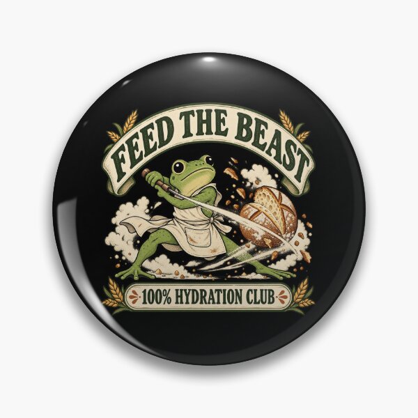 Item preview, Retro 90s Manga Sourdough Baker Feed The Beast Wild Yeast Graphic  Description: designed and sold by lamiarte.