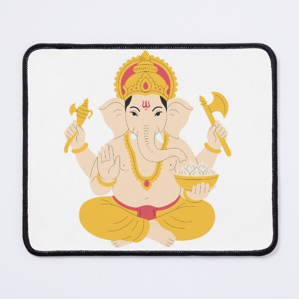 Item preview, Lord Ganesha sitting in a meditative pose designed and sold by AllaMashycheva.