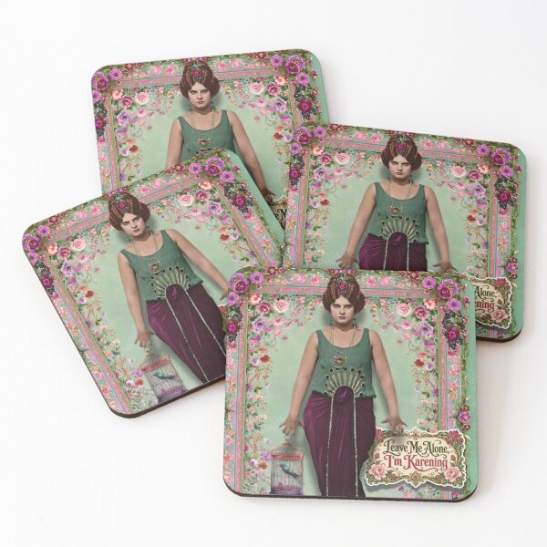 Item preview, "Leave Me Alone, I'm Karening" Menopausal/Monthly designed and sold by AsheDinaArt.