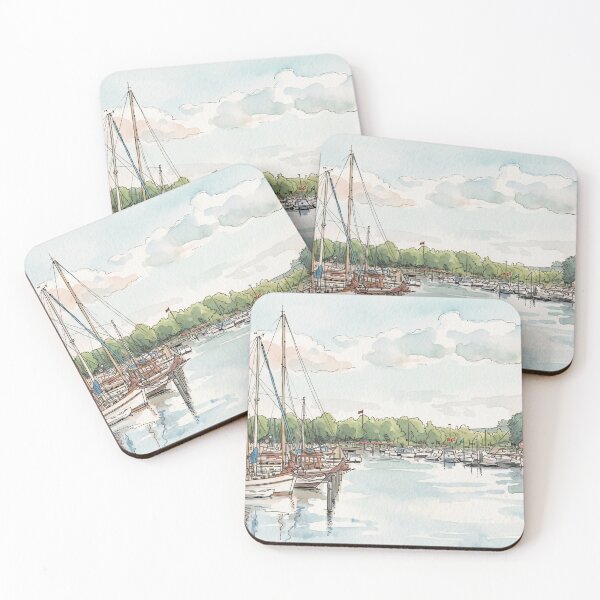 Item preview, Eckernförde Harbor designed and sold by sid1802.