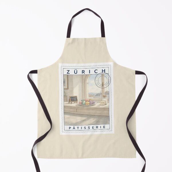Item preview, Zurich Luxemburgerli Pâtisserie — Swiss Dessert Art designed and sold by stickercuffs.