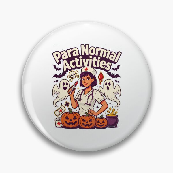 Item preview, Para Normal Activities Paraprofessional Halloween Spooky Season Nurse designed and sold by Redgiant87x.