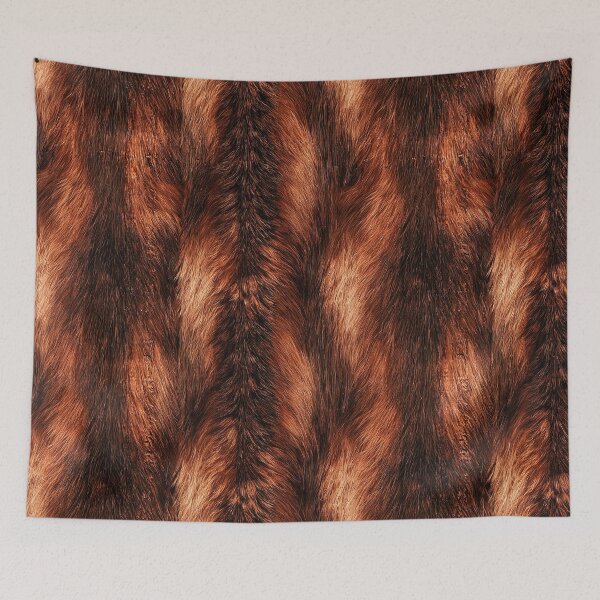 Item preview, Cozy Auburn Faux Fur Fibrous Texture designed and sold by Piotrek0001.