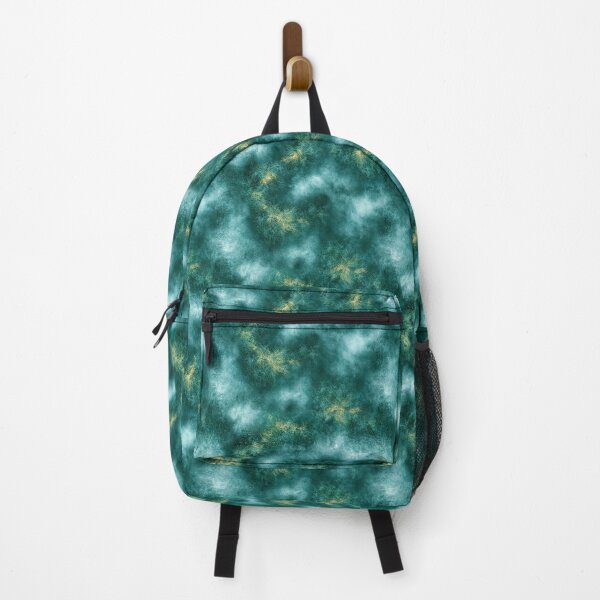 Item preview, Teal and Gold Organic Fibrous Pattern designed and sold by Piotrek0001.