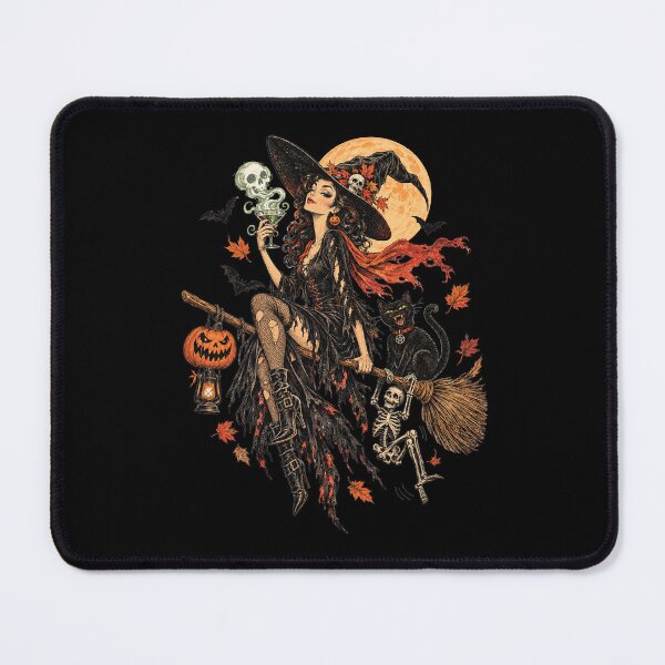 Item preview, Vintage Witch Halloween Ride designed and sold by TeeARTHY.