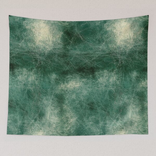 Item preview, Forest Green Brushed Botanical Fiber Art designed and sold by Piotrek0001.