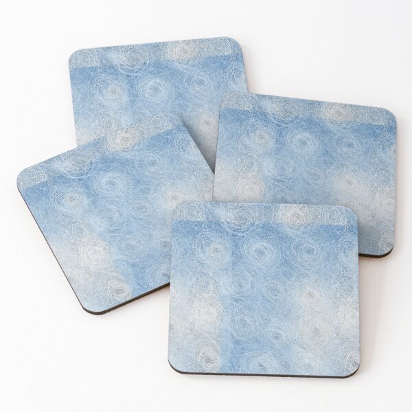 Item preview, Soft Sky Blue Swirling Wool Texture designed and sold by Piotrek0001.