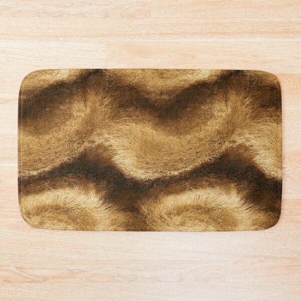 Item preview, Caramel Brown Soft Fleece Fiber Pattern designed and sold by Piotrek0001.