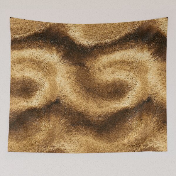 Item preview, Caramel Brown Soft Fleece Fiber Pattern designed and sold by Piotrek0001.