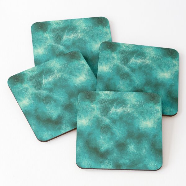 Item preview, Teal Frost Needle Plumage Fiber Art designed and sold by Piotrek0001.