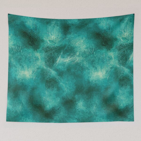 Item preview, Teal Frost Needle Plumage Fiber Art designed and sold by Piotrek0001.