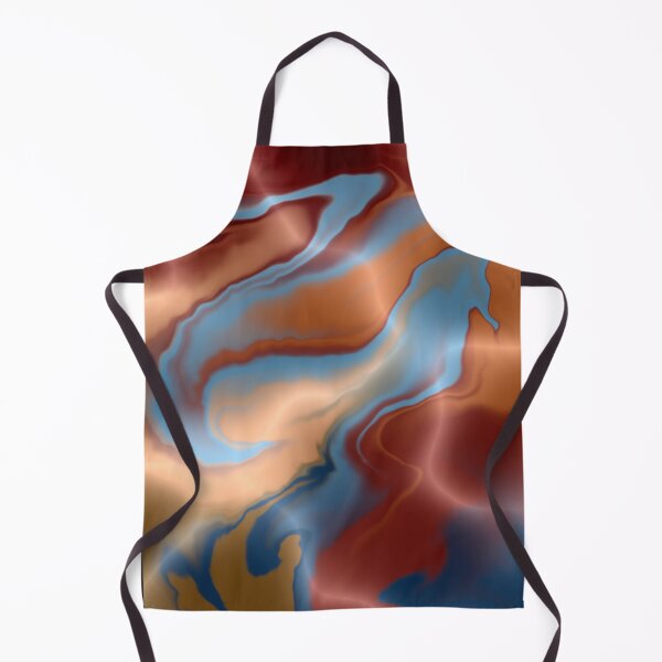 Item preview, Retro waves abstract red yellow blue designed and sold by MadaFaCose.