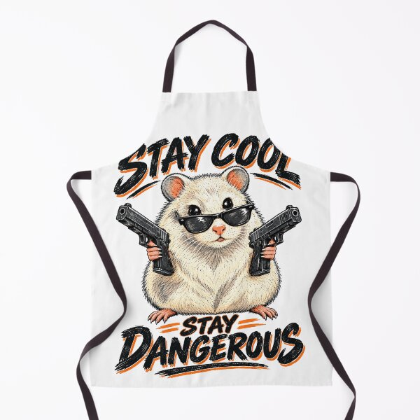 Item preview, Stay Cool Dangerous Hamster designed and sold by TeeARTHY.