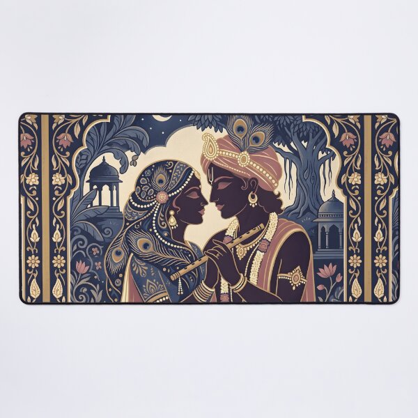 Artikelvorschau, Radha Krishna wahre göttliche Liebe entworfen und verkauft von hutofdesigns.