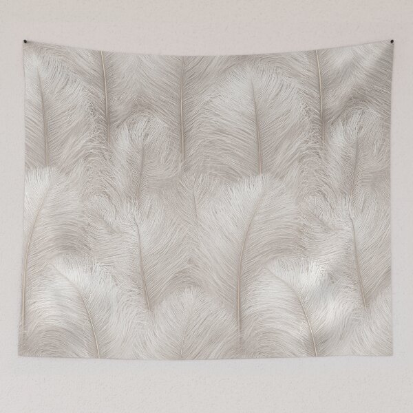 Item preview, White Angelic Feather Plume Fiber Art designed and sold by Piotrek0001.