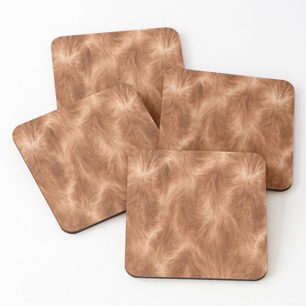 Item preview, Terracotta Copper Brushed Fur Fiber Art designed and sold by Piotrek0001.