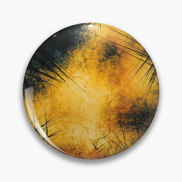 Item preview, Abstract Yellow and Charcoal Scratch Art designed and sold by Piotrek0001.