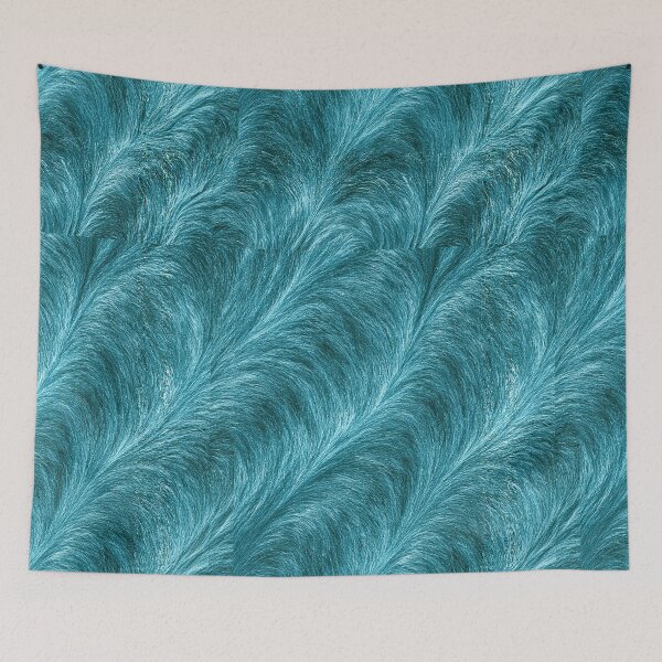 Item preview, Cerulean Blue Feathered Plumage Texture designed and sold by Piotrek0001.