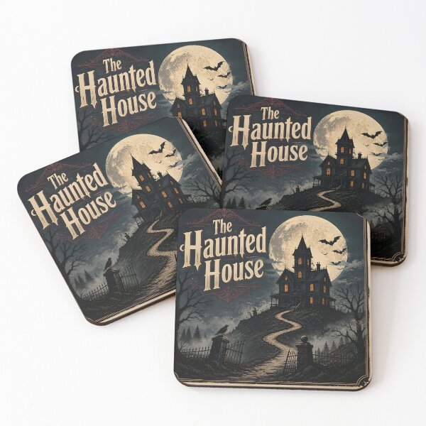 Item preview, The Haunted House — Moonlit Landscape designed and sold by KristenosNehk.