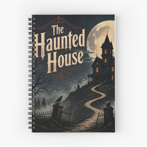 Item preview, The Haunted House — Moonlit Landscape designed and sold by KristenosNehk.