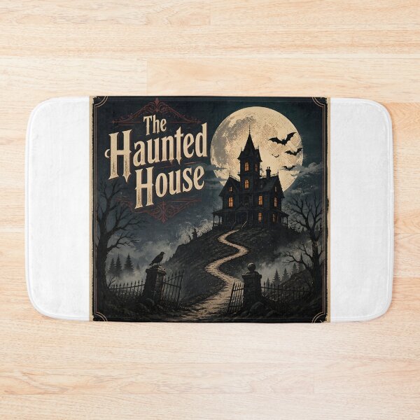 Item preview, The Haunted House — Moonlit Landscape designed and sold by KristenosNehk.