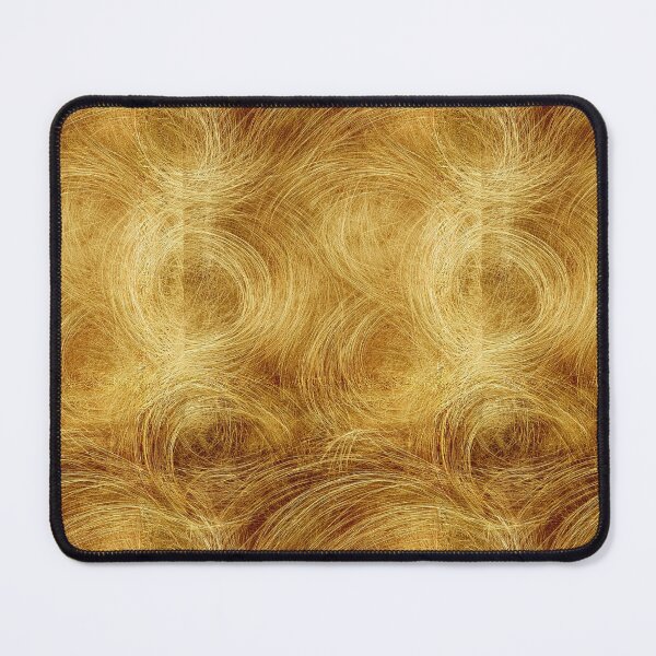 Item preview, Swirling Golden Silk Hair Fiber Abstract designed and sold by Piotrek0001.