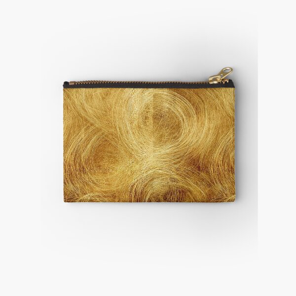 Item preview, Swirling Golden Silk Hair Fiber Abstract designed and sold by Piotrek0001.