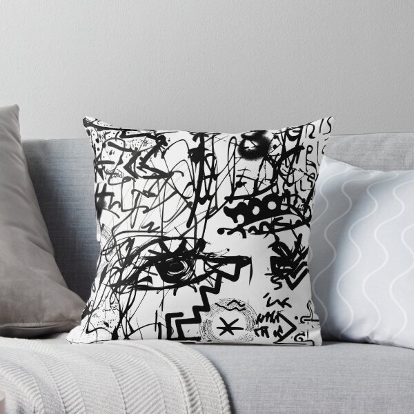 Item preview, Black Graffiti Art designed and sold by Swooncake Press.