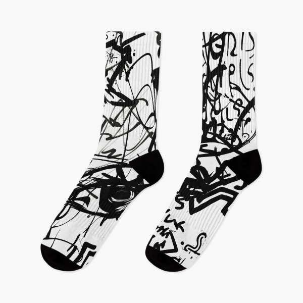 Item preview, Black Graffiti Art designed and sold by Swooncake Press.