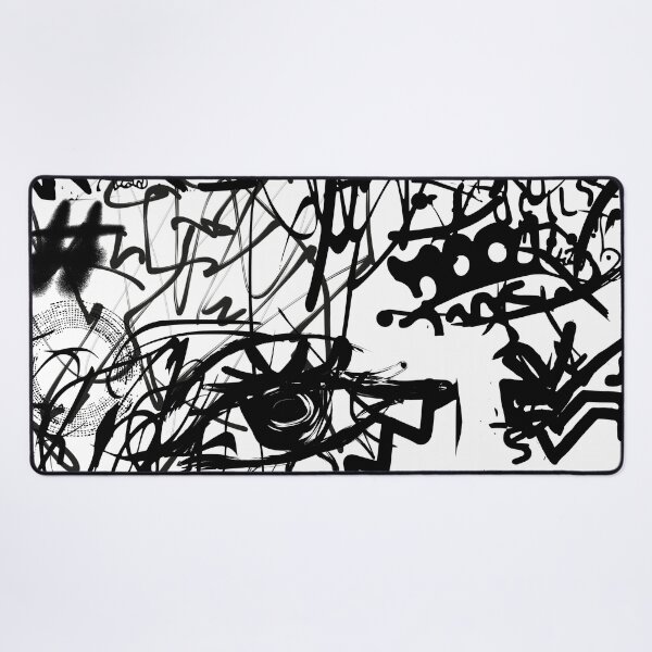 Item preview, Black Graffiti Art designed and sold by Swooncake Press.