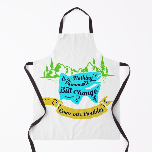Item preview, Nothing Is Permanent But Change Inspirational Nature Graphic T-Shirt​ designed and sold by Creatby7030.