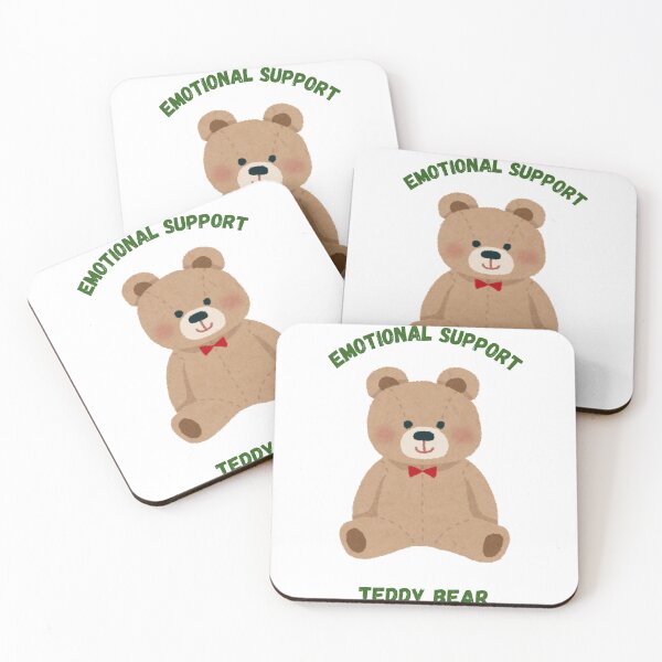 Item preview, Cute Emotional Support Teddy Bear Mental Health Humor designed and sold by Jelicint.
