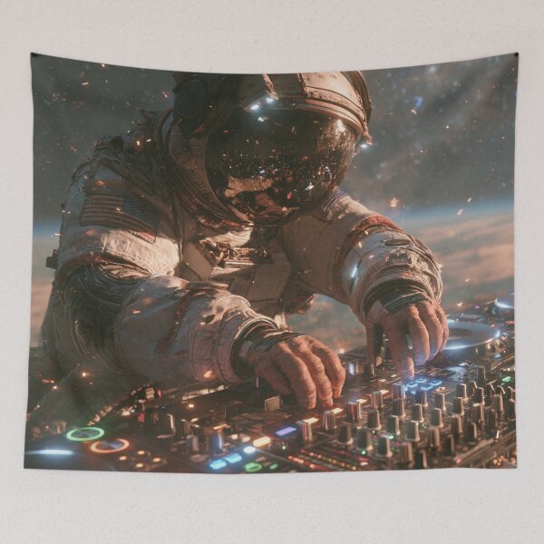 Item preview, Astronaut DJ designed and sold by The King's general goods.