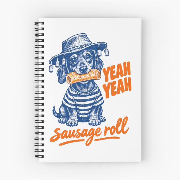 Item preview, Yeah Yeah Sausage Roll Funny Dachshund Aussie Weenie Dog designed and sold by Yellowriversss.